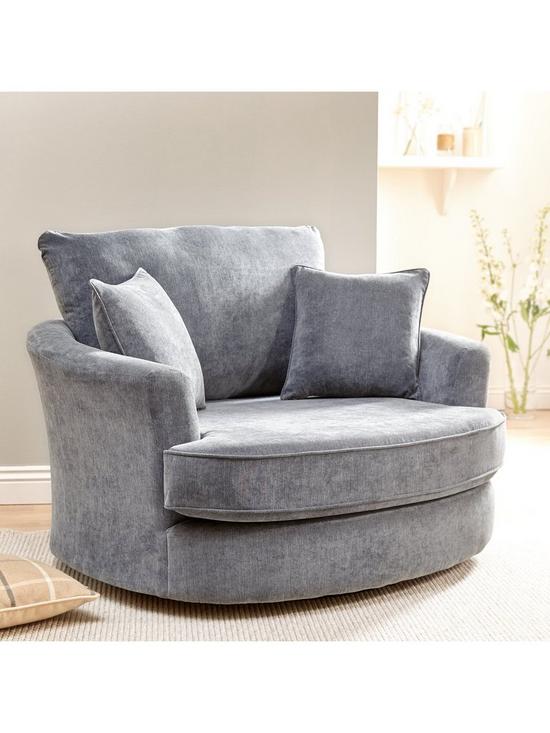 front image of camden-fabric-swivel-chair