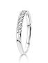  image of love-diamond-9ct-white-gold-33-point-micro-setting-eternity-ring