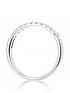  image of love-diamond-9ct-white-gold-33-point-micro-setting-eternity-ring