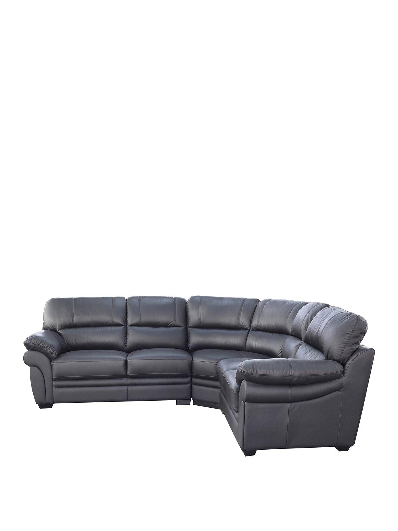 Image 2 of 3 of The Very Collection Portland Luxury Leather Corner Group