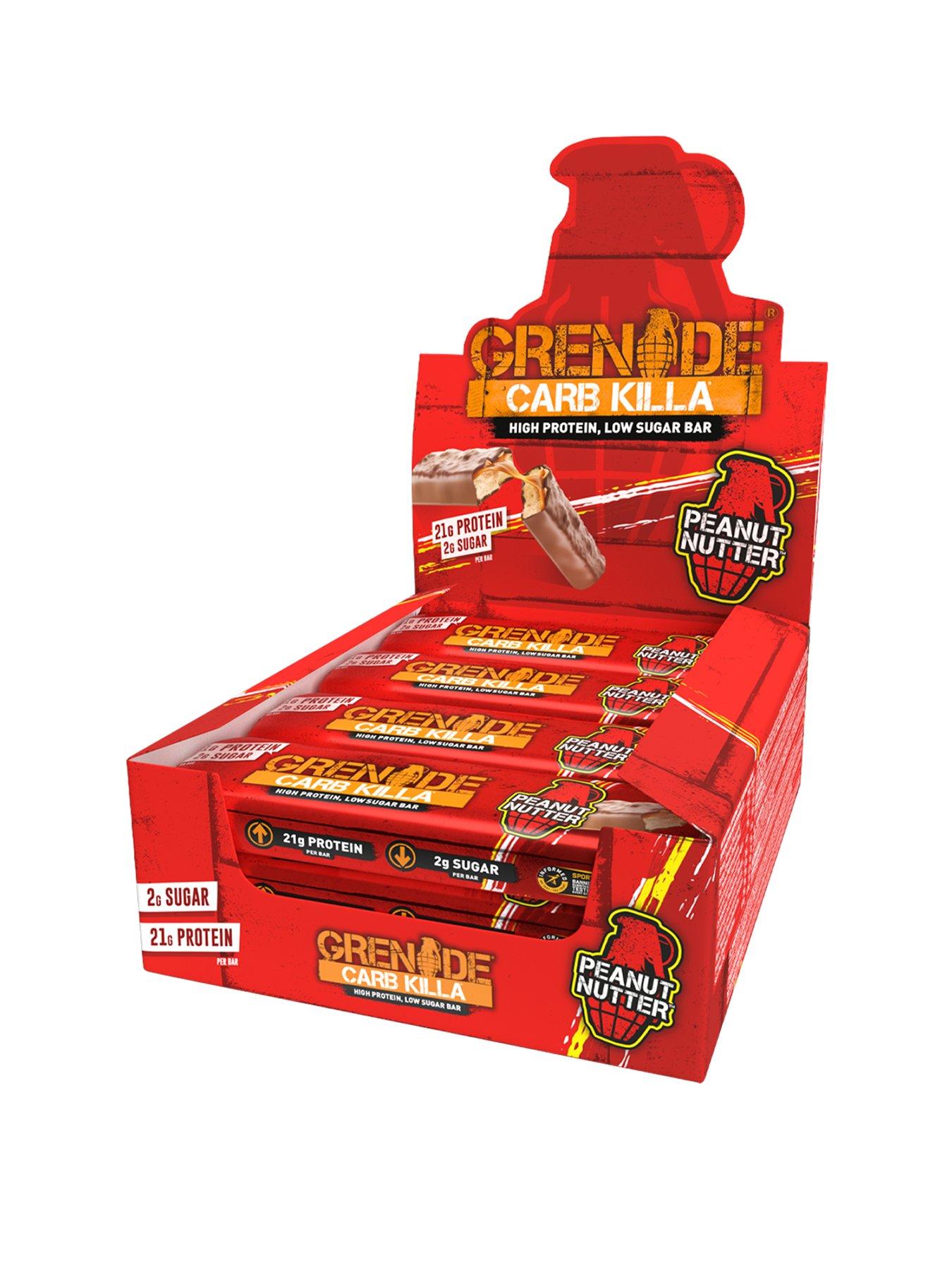 Image 1 of 2 of GRENADE Peanut Nutter Protein Bar - 12 x 60g Bars