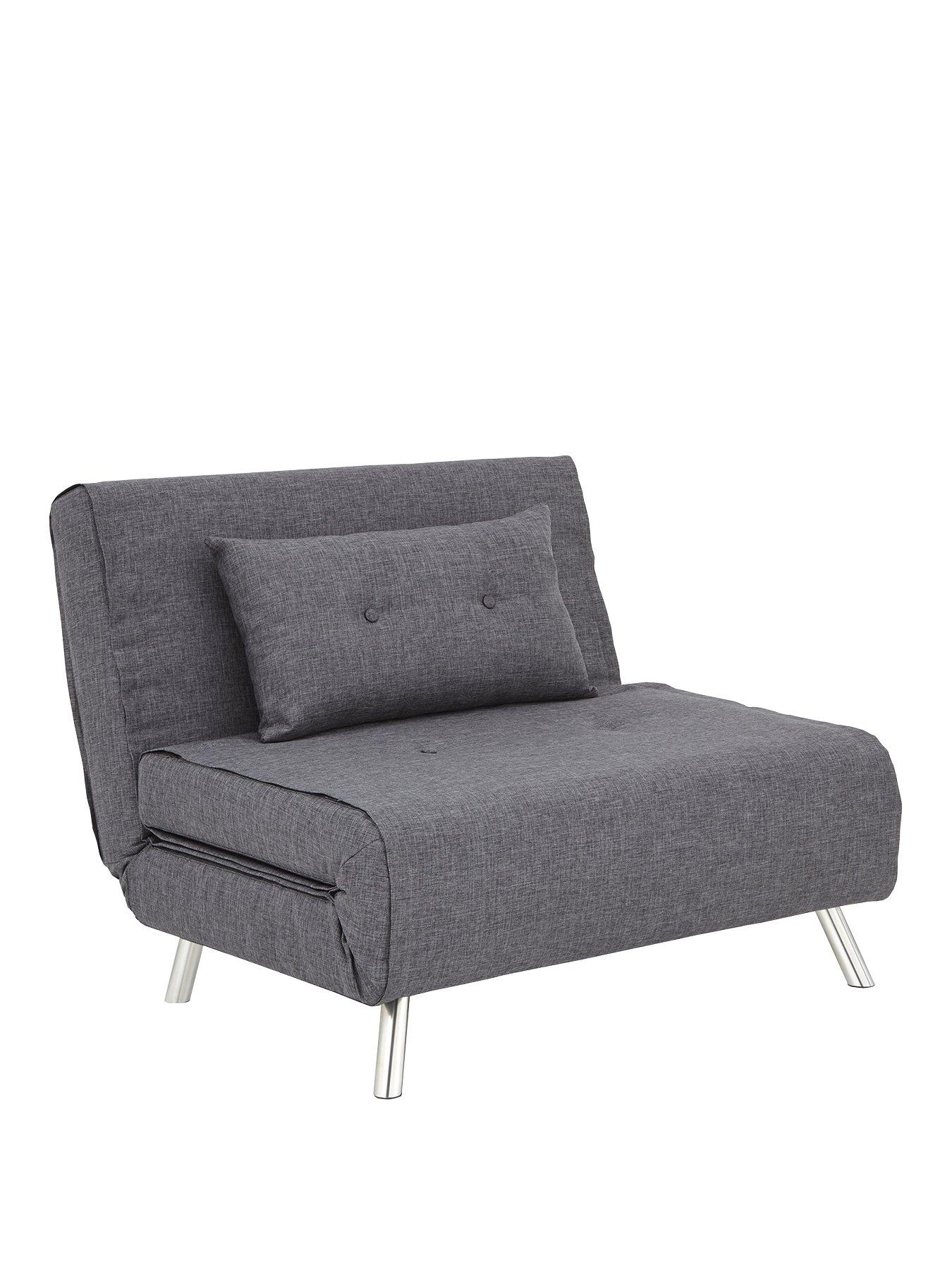 Image 3 of 7 of The Very Collection Rafael&nbsp;Fabric Sofa Bed&nbsp;- Charcoal -&nbsp;FSC&reg; Certified