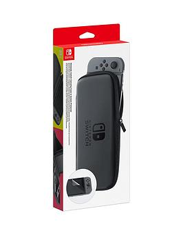 Nintendo Switch   Carrying Case And Lcd Protection Sheet