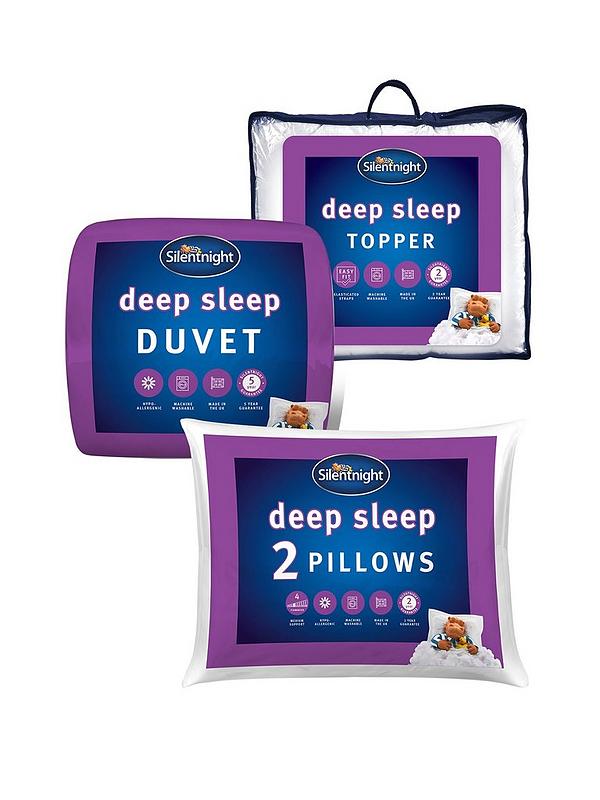 Silentnight Deep Sleep 13 5 Tog Duvet Pillow Pair And Mattress