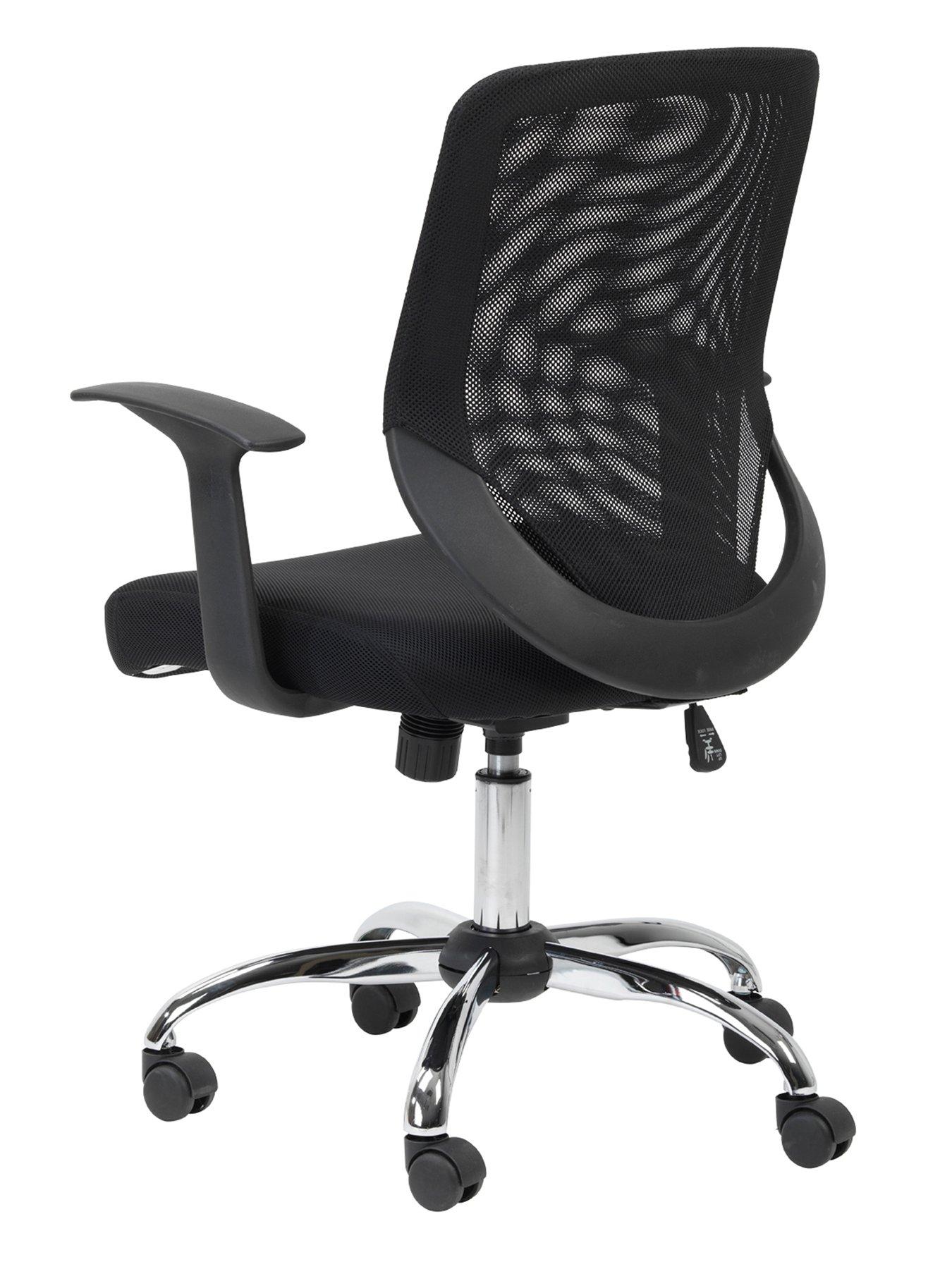  image of alphason-atlanta-mesh-back-office-chair-black