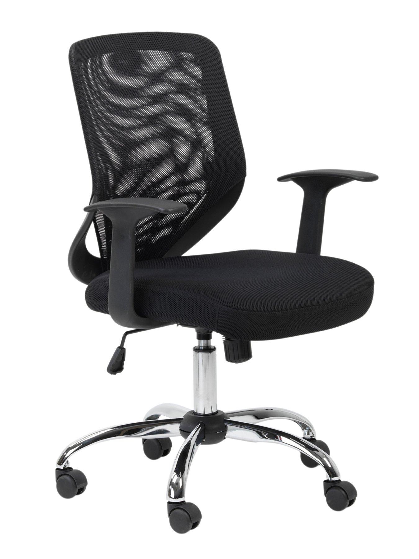  image of alphason-atlanta-mesh-back-office-chair-black