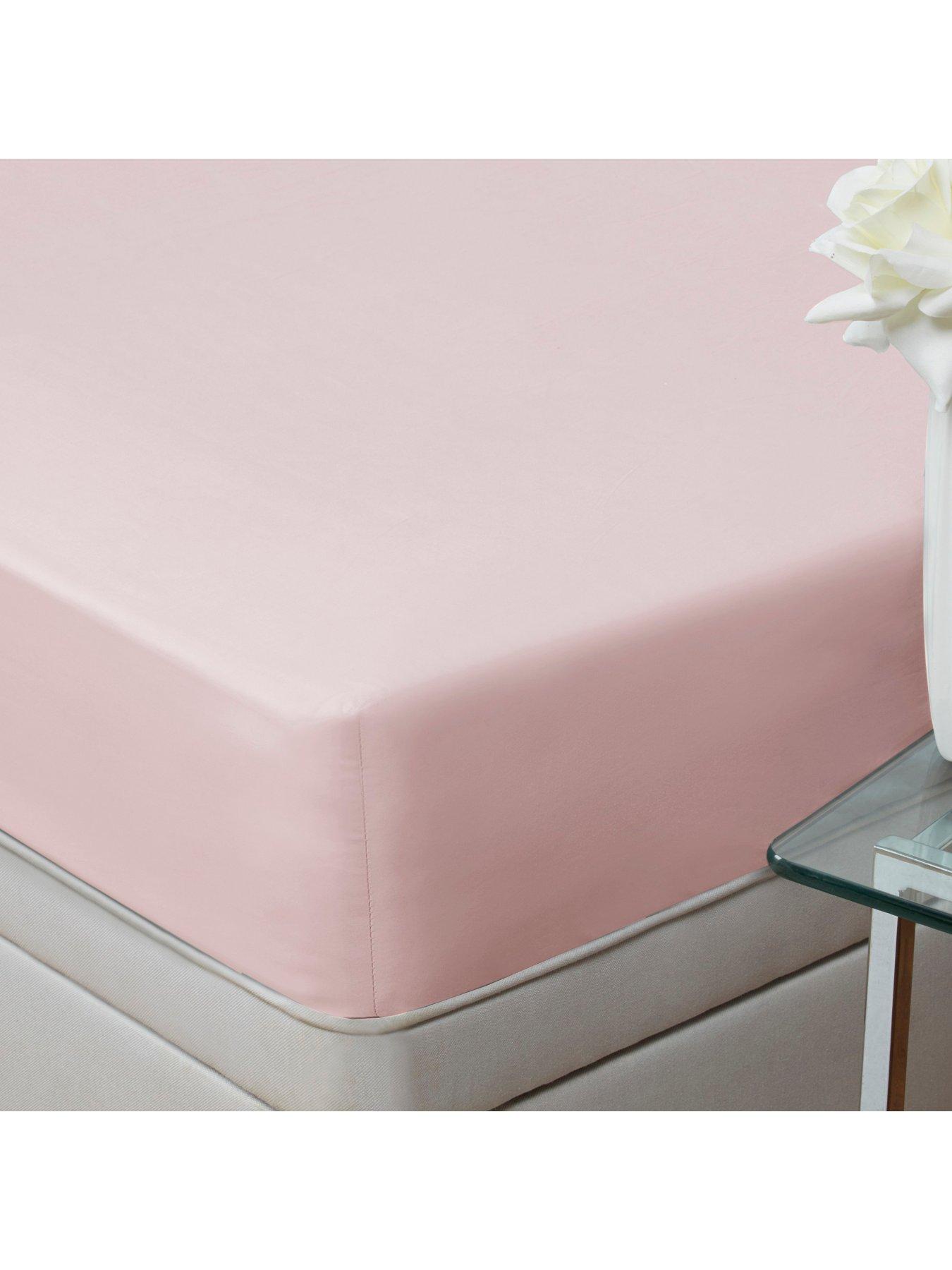 silentnight-pure-cotton-28-cm-deep-fitted-sheet