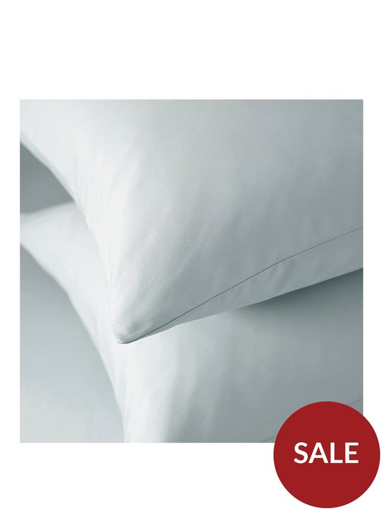 stillFront image of silentnight-180-thread-count-pure-cotton-standard-pillowcases-pair