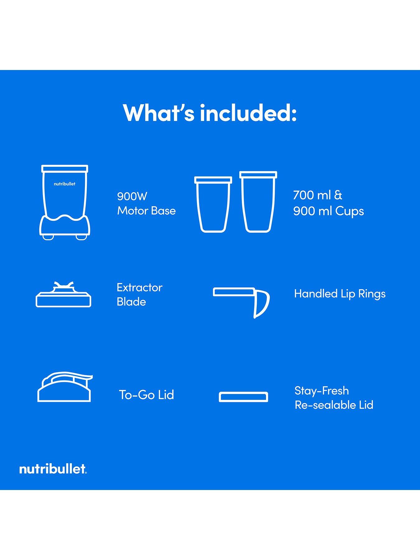 Image 7 of 8 of NUTRIBULLET 900 Series Deluxe 7-Piece Kit
