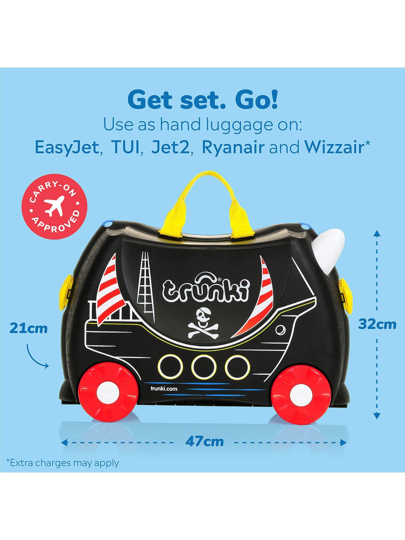 Image 6 of 8 of trunki Ride-On Suitcase - Pedro the Pirate Ship