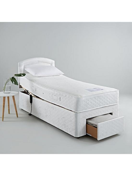 stillFront image of mibed-fraiser-adjustable-bed-with-800-pocket-memory-mattress