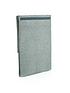  image of minky-laundry-hamperbasket-grey-check-in-canvas