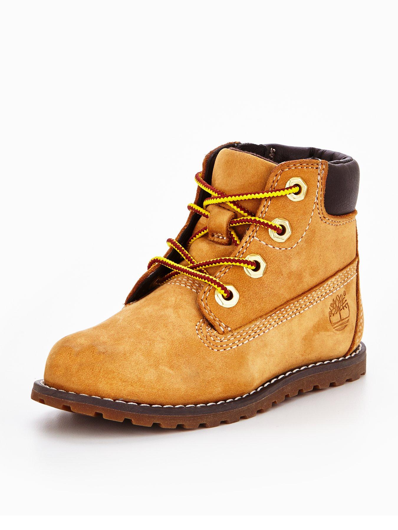 Image 1 of 5 of Timberland Pokey Pine 6 Inch Boots - Wheat