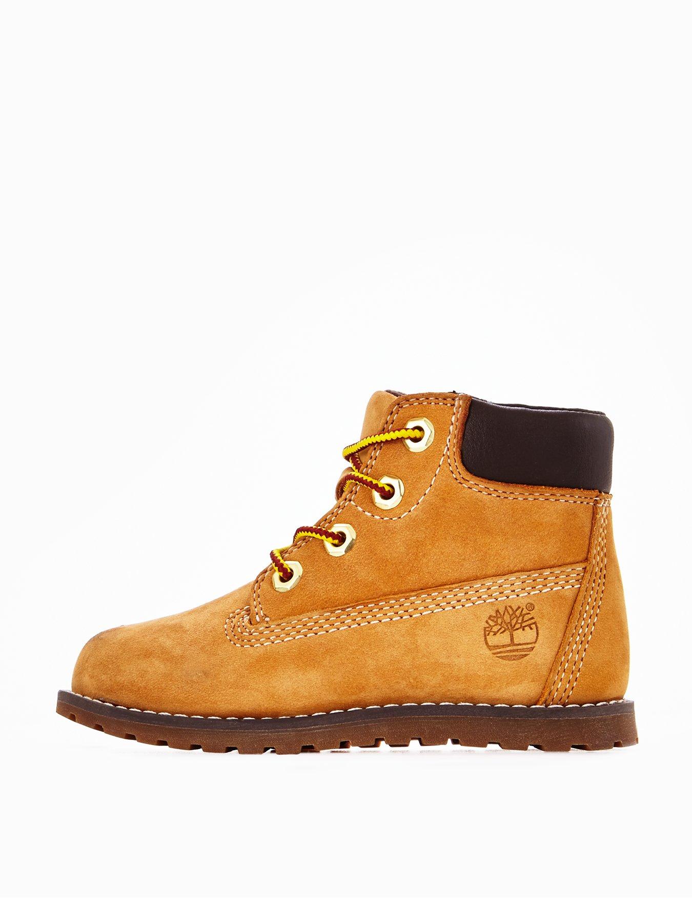 Image 3 of 5 of Timberland Pokey Pine 6 Inch Boots - Wheat