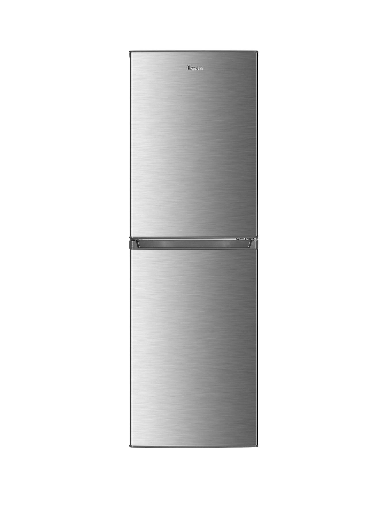 Swan Sr11025bln Freestanding Fridge Freezer Blue Amazon Co Uk Large Appliances