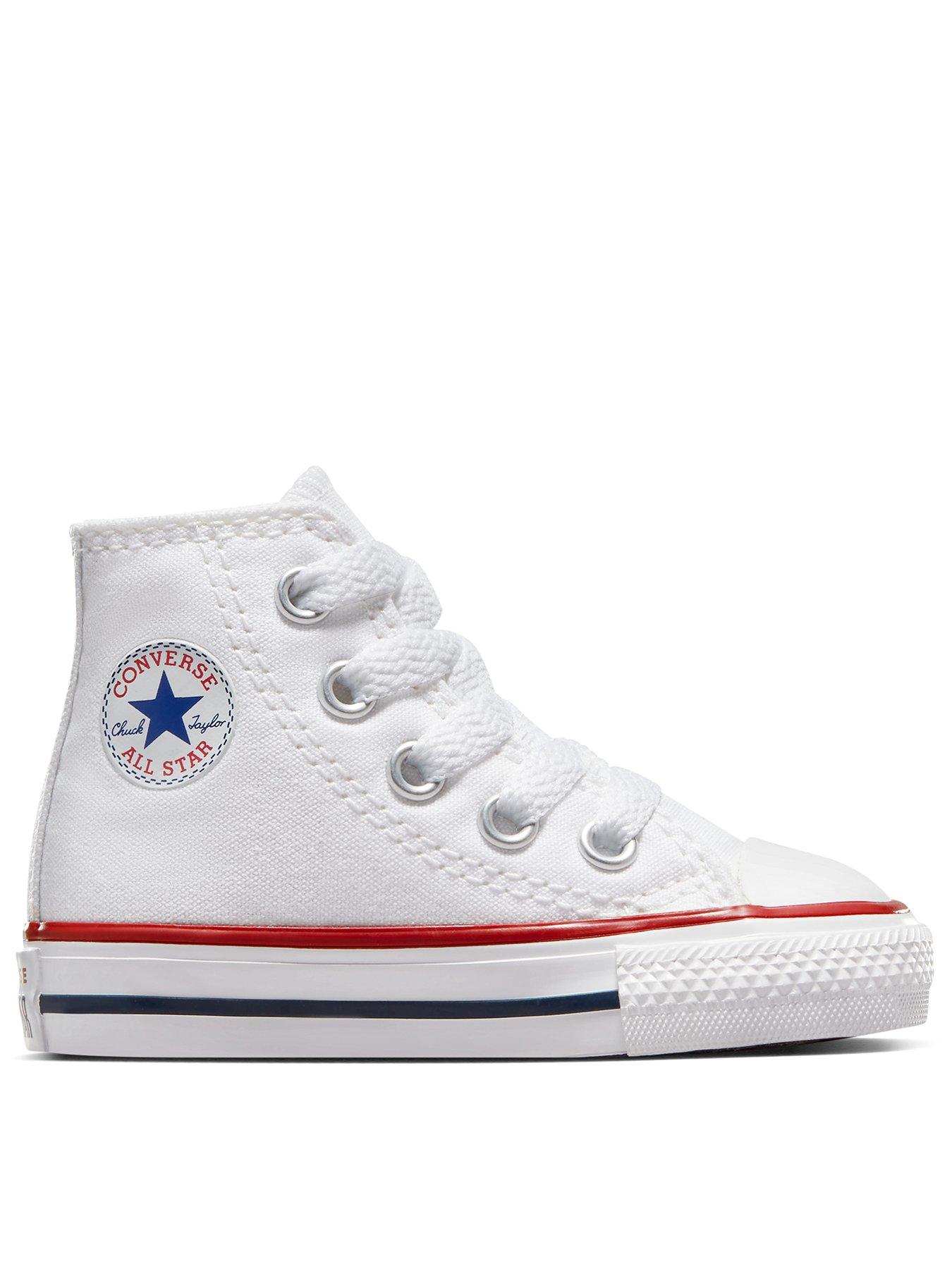 Converse youth white hot sale chuck ox