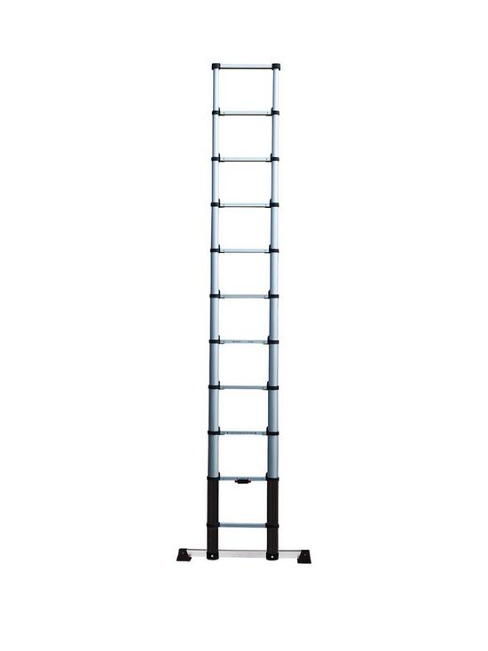 front image of werner-32m-telescopic-extension-ladder-1x10-rungs