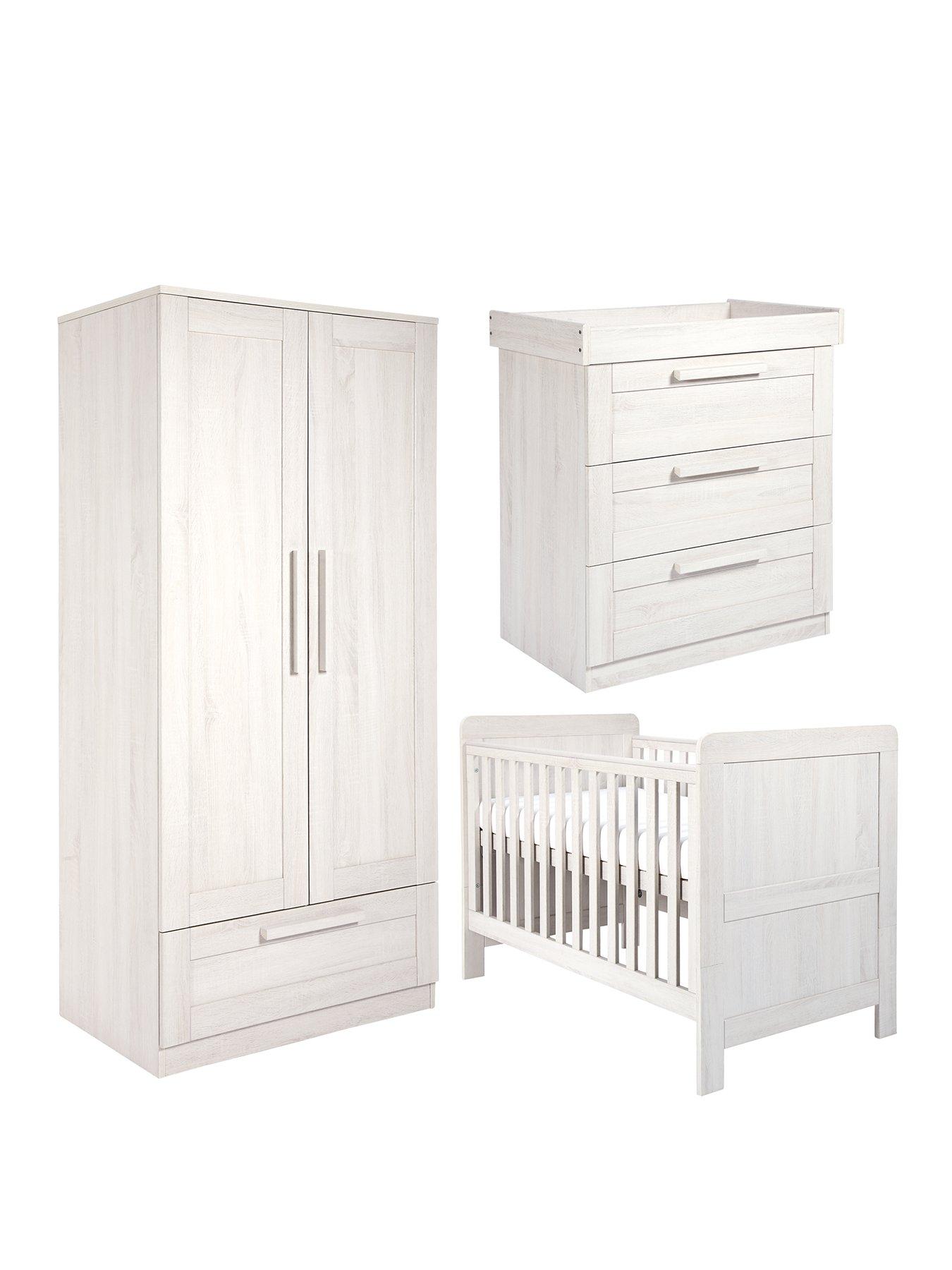  image of mamas-papas-atlas-cot-bed-dresser-amp-wardrobe