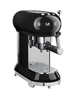 Smeg   Ecf01 Espresso Coffee Machine - Black