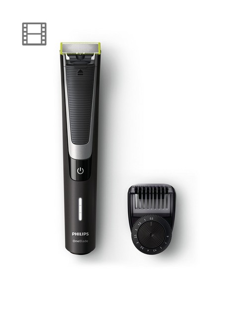 philips-oneblade-pro-hybrid-trimmer-and-shaver-with-12-length-comb-qp651025