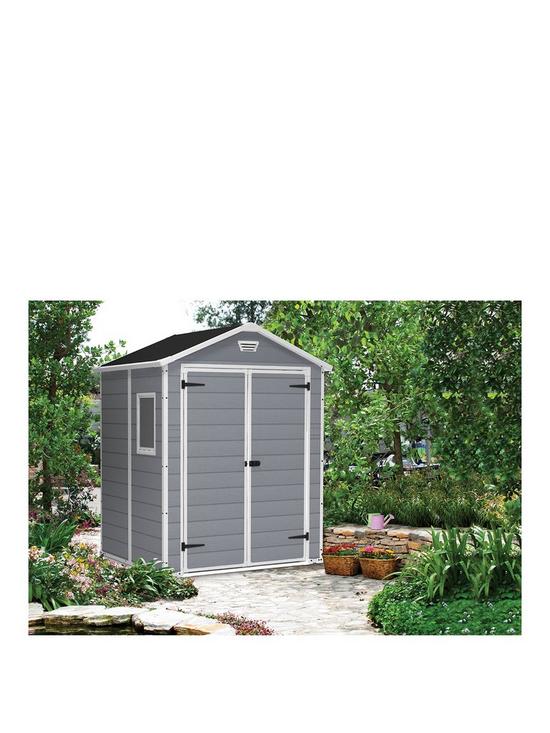 front image of keter-6-x-5-ftnbspmanor-resin-shed