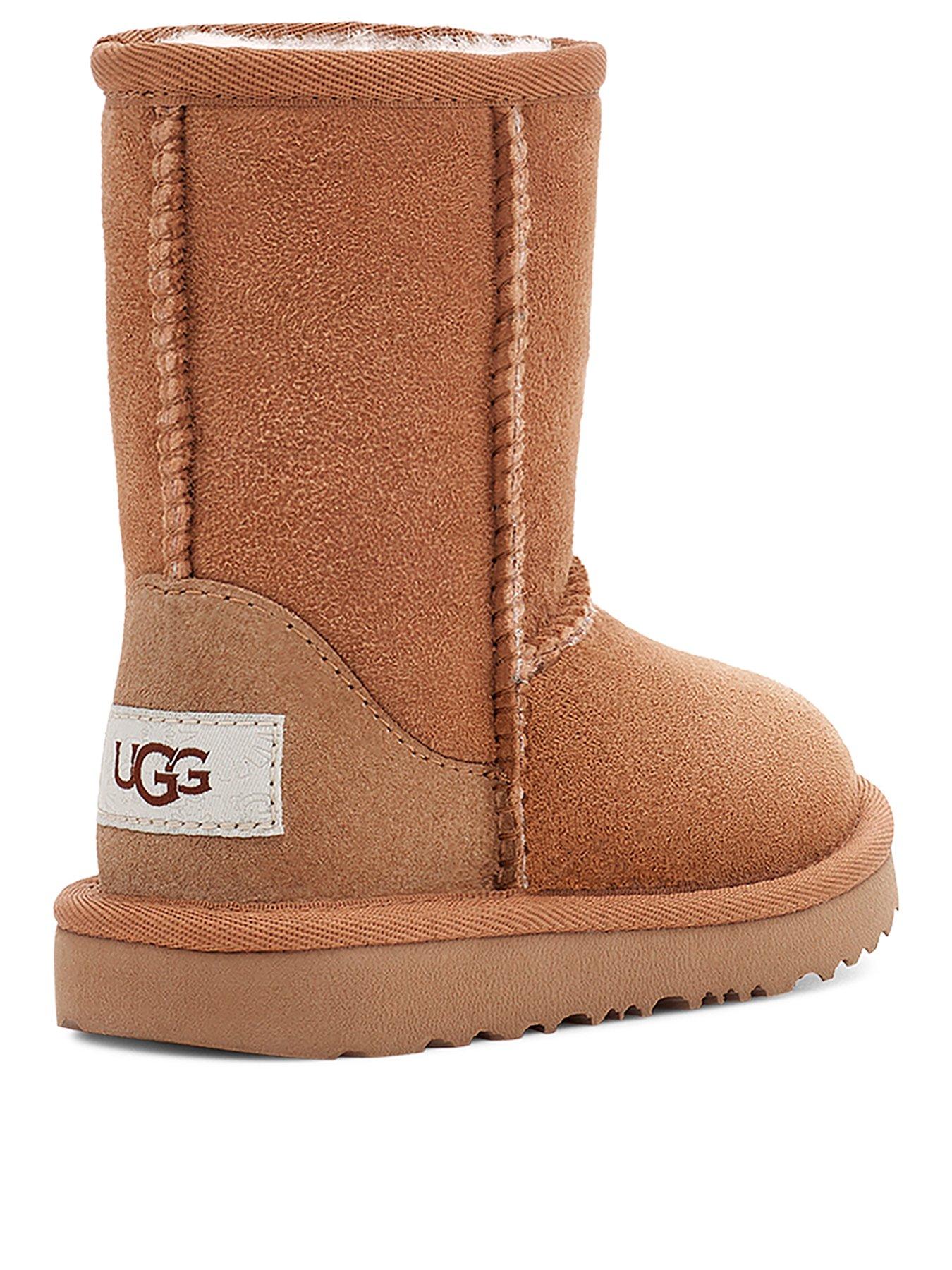 back image of ugg-kids-classic-ii-boot-chestnut