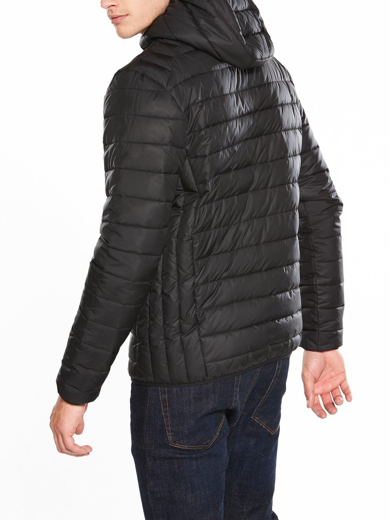 Lombardy padded hotsell jacket black