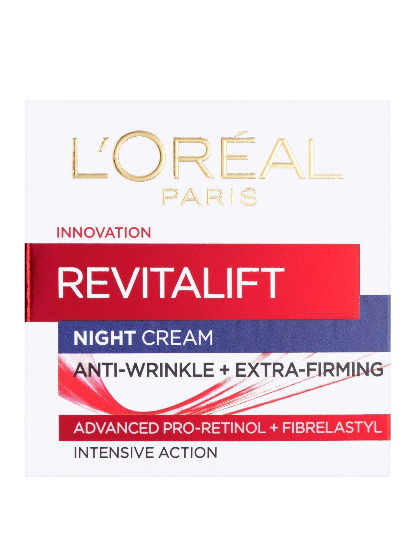 Image 1 of 5 of L'Oreal Paris Revitalift Anti-Wrinkle and&nbsp;Firming Night Cream 50ml