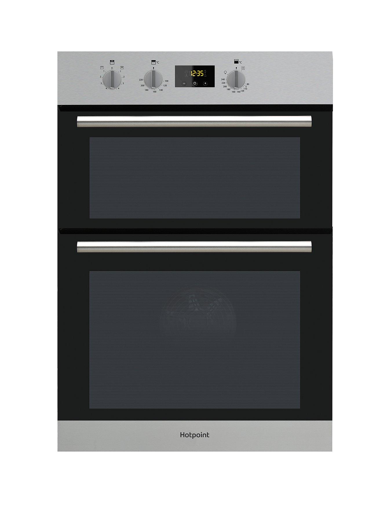 front image of hotpoint-class-2-dd2540ix-60cm-electric-built-in-double-ovennbsp--stainless-steel