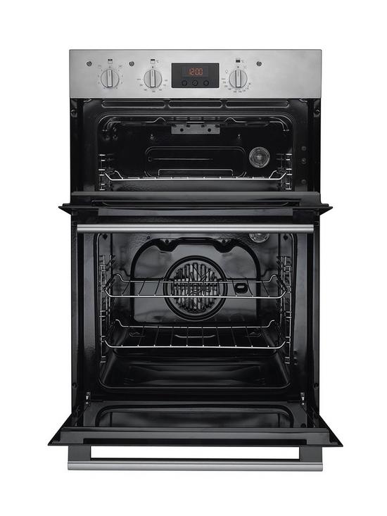 stillFront image of hotpoint-class-2-dd2540ix-60cm-electric-built-in-double-ovennbsp--stainless-steel