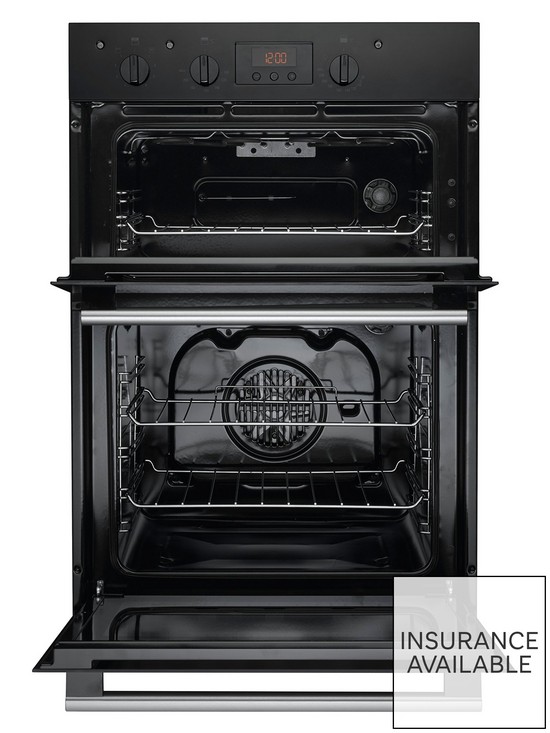 stillFront image of hotpoint-class-2-dd2540bl-60cm-electric-built-in-double-ovennbsp--black