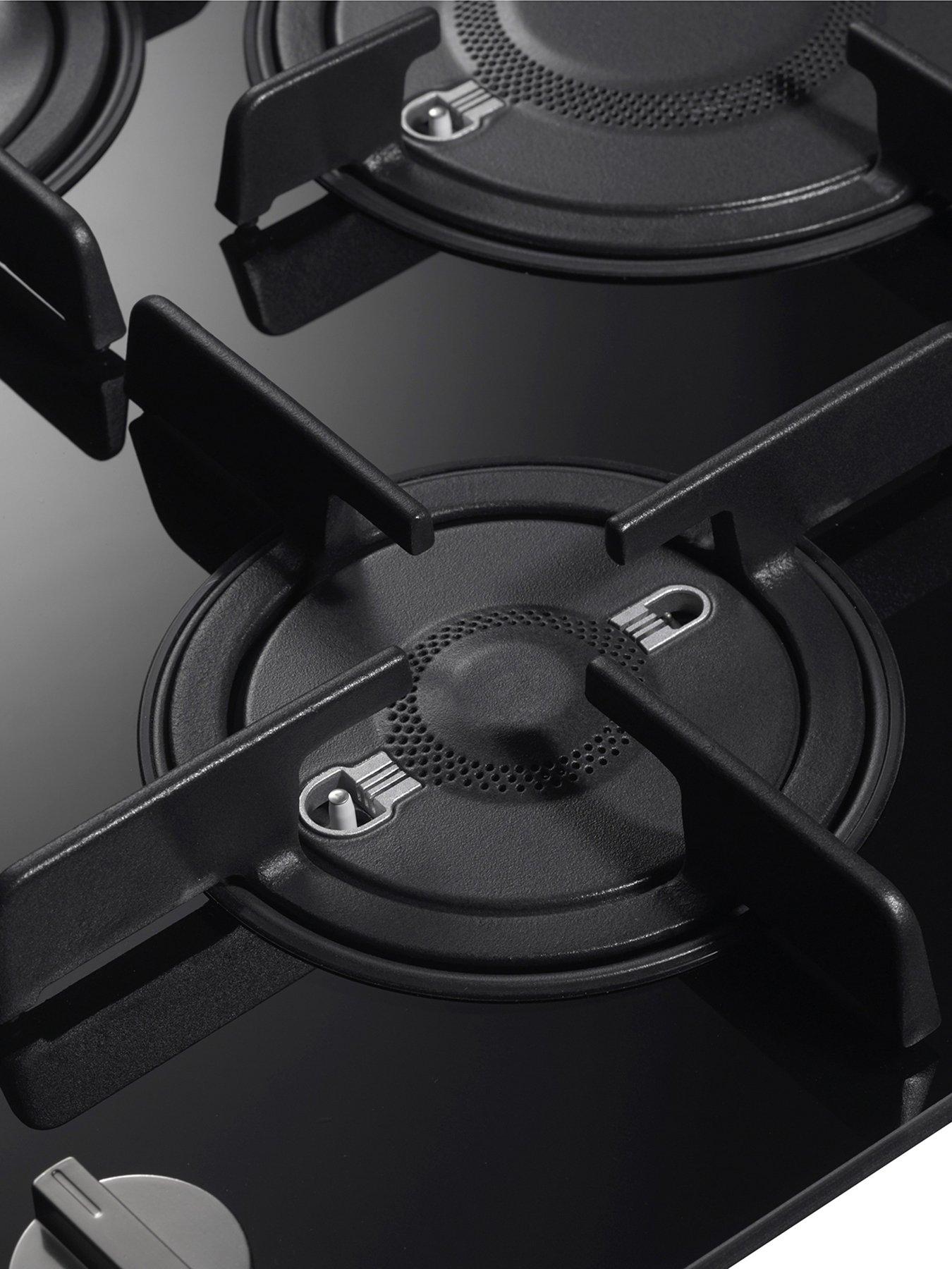 Image 6 of 8 of Hotpoint FTGHG641D/H(BK) 60cm Built-In Gas Hob with FSD&nbsp;- Black