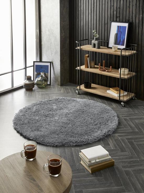 front image of very-home-premium-hudson-shaggy-circular-rug