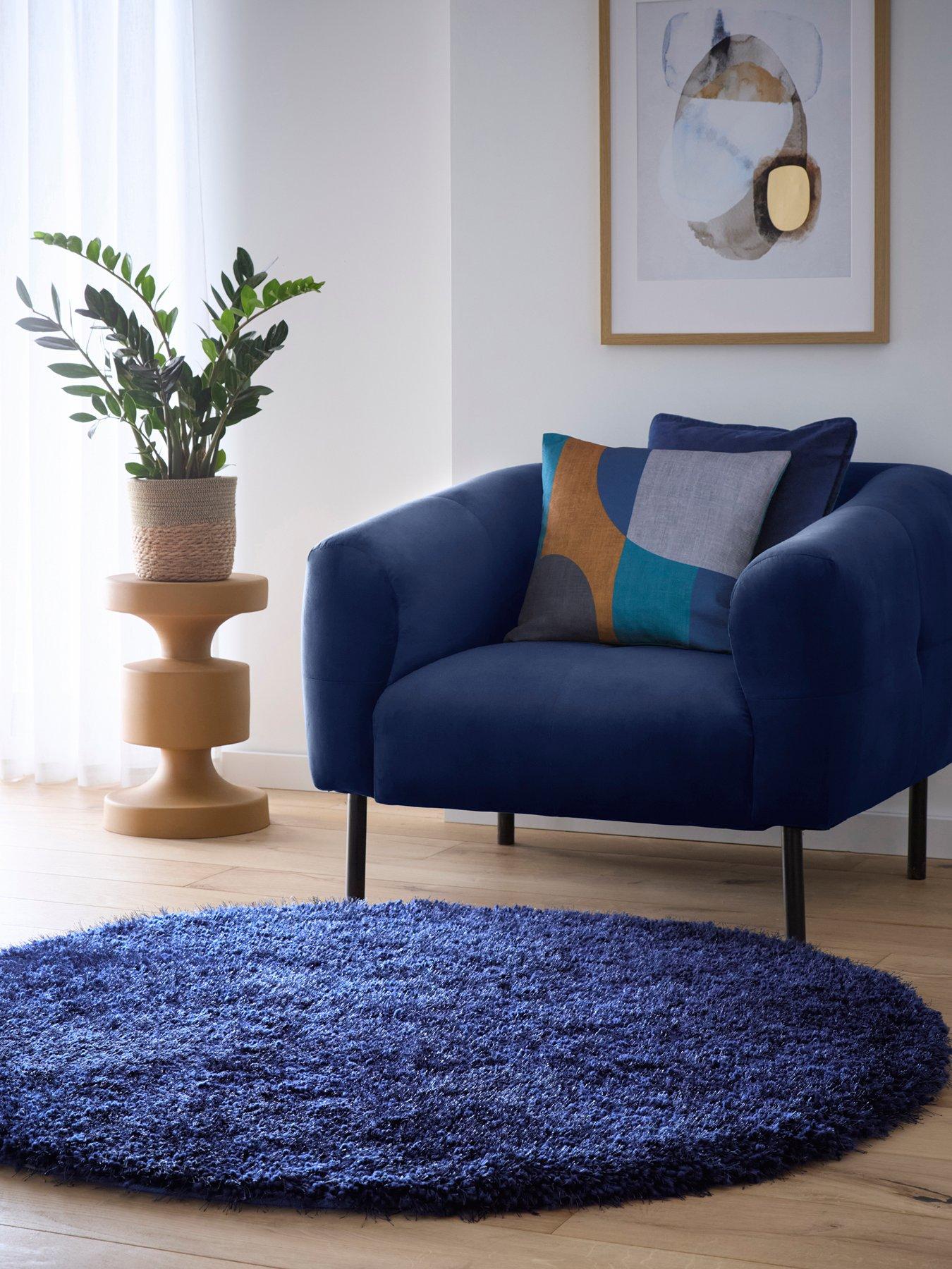The Very Collection Premium Hudson Shaggy Circular Rug
