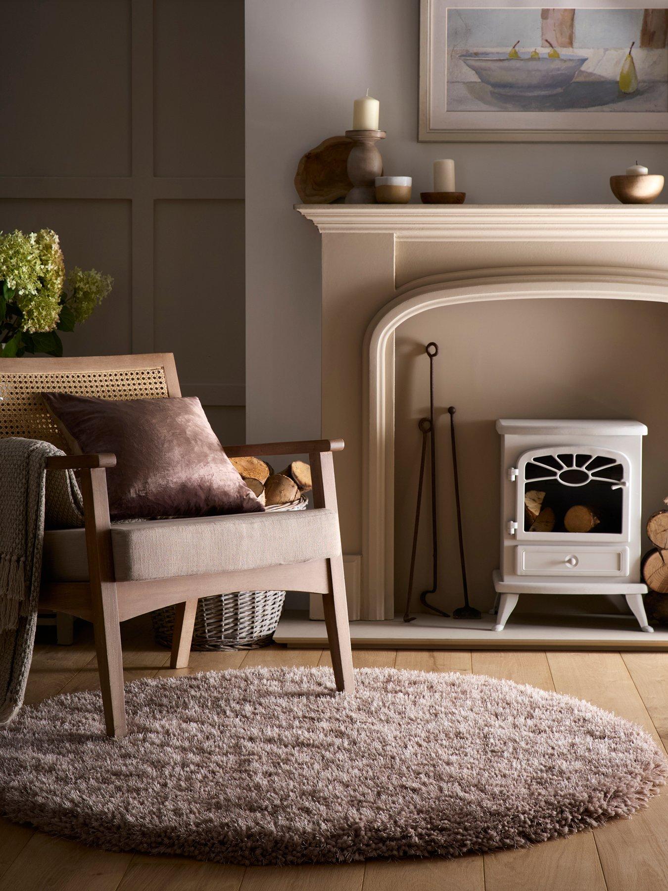 The Very Collection Premium Hudson Shaggy Circular Rug