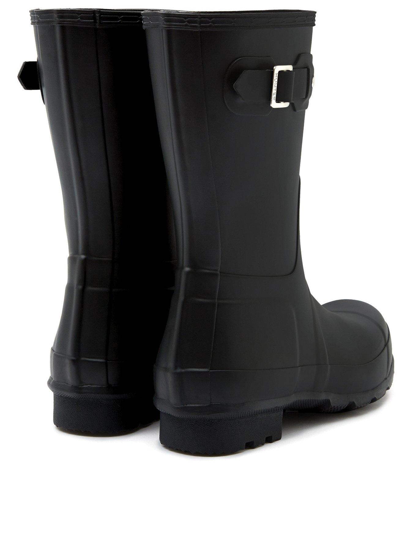 stillFront image of hunter-original-short-boot-black