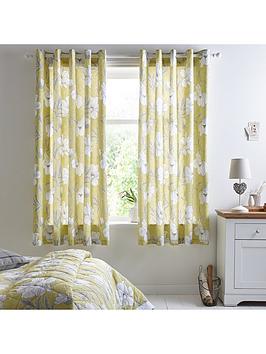 Very Sophia Lined Eyelet Curtains Picture