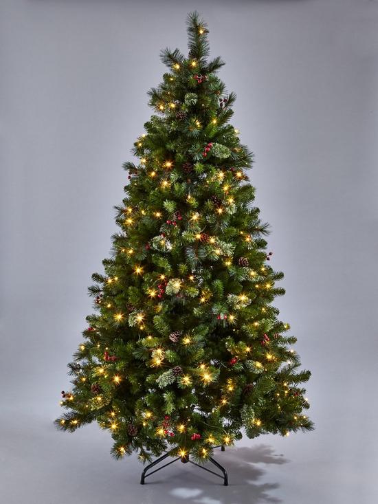 front image of 7ft-brookfield-pre-lit-christmas-tree