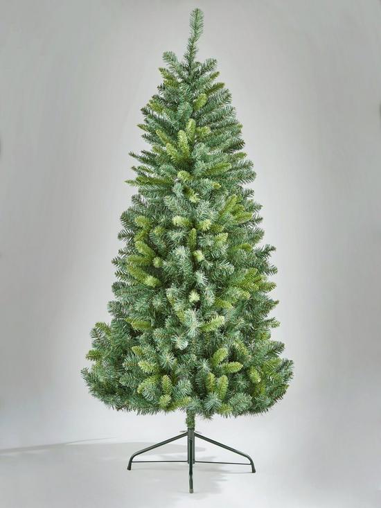 front image of 6ft-space-saving-half-christmas-tree