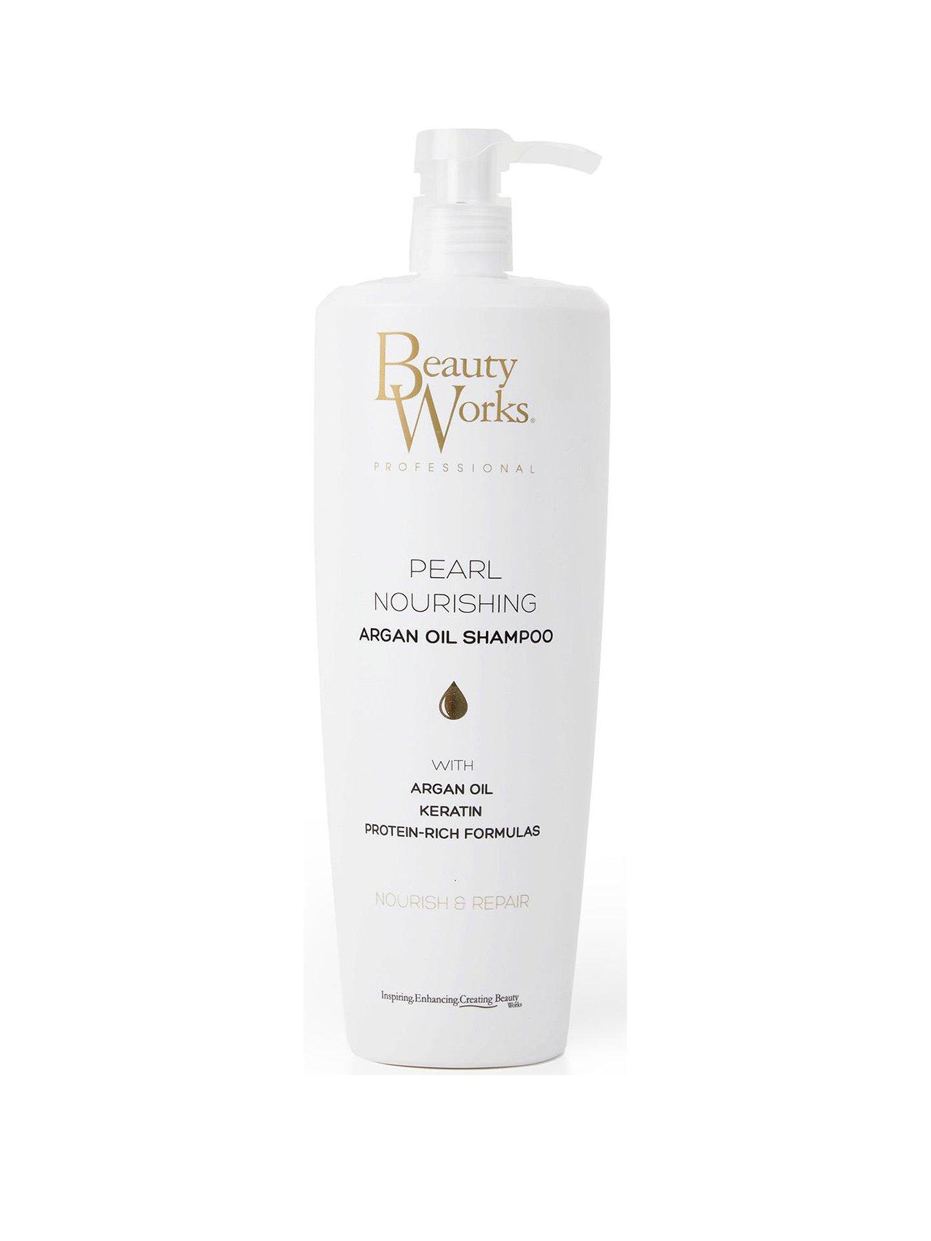 Beauty Works Pearl Nourshing Argan Oil Shampoo - 1 litre