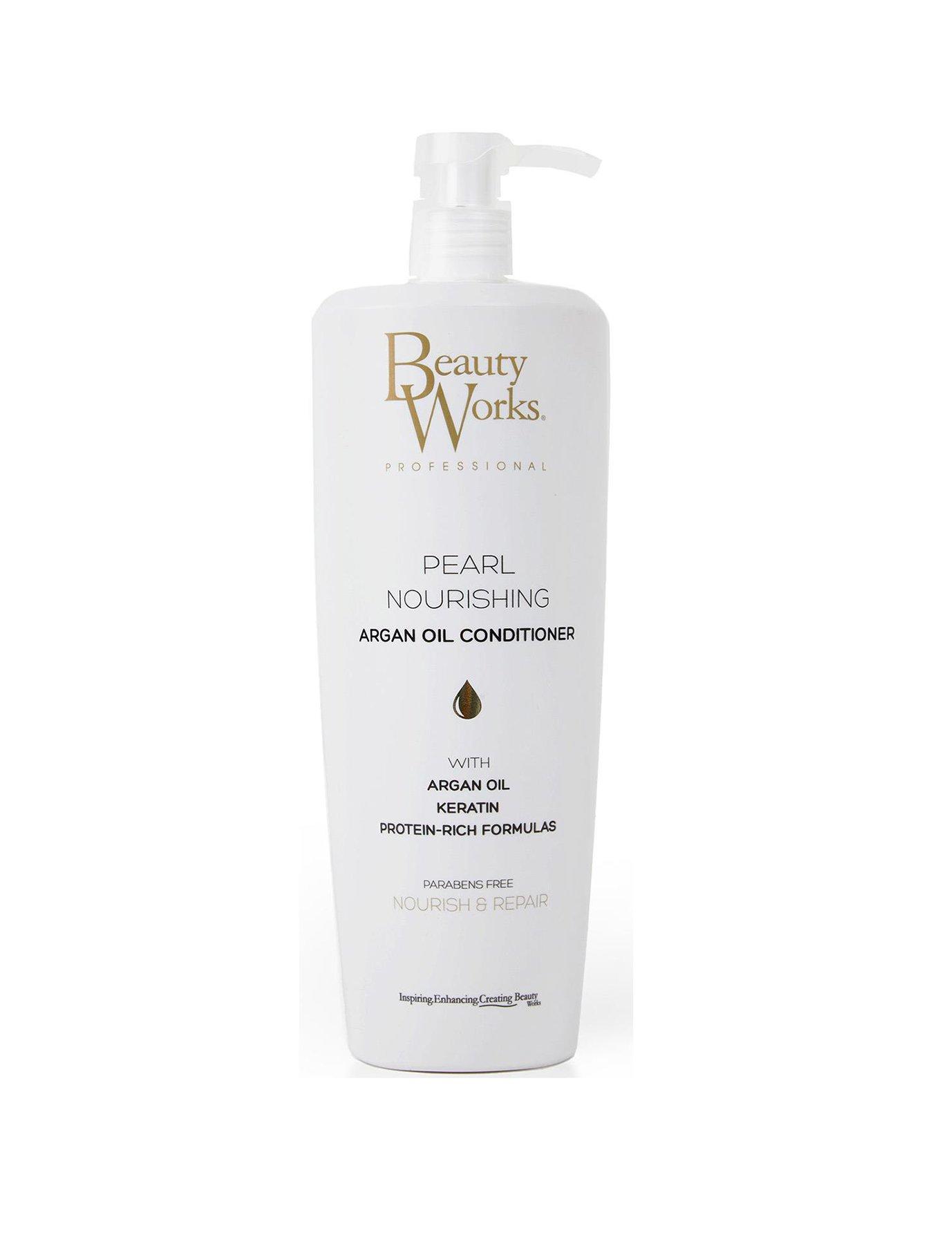 Beauty Works Pearl Nourishing Argan Oil Conditioner - 1 litre