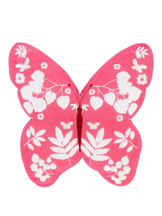 front image of catherine-lansfield-butterfly-cushion