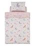  image of catherine-lansfield-magical-unicorns-duvet-cover-set-exclusive-to-us-pink