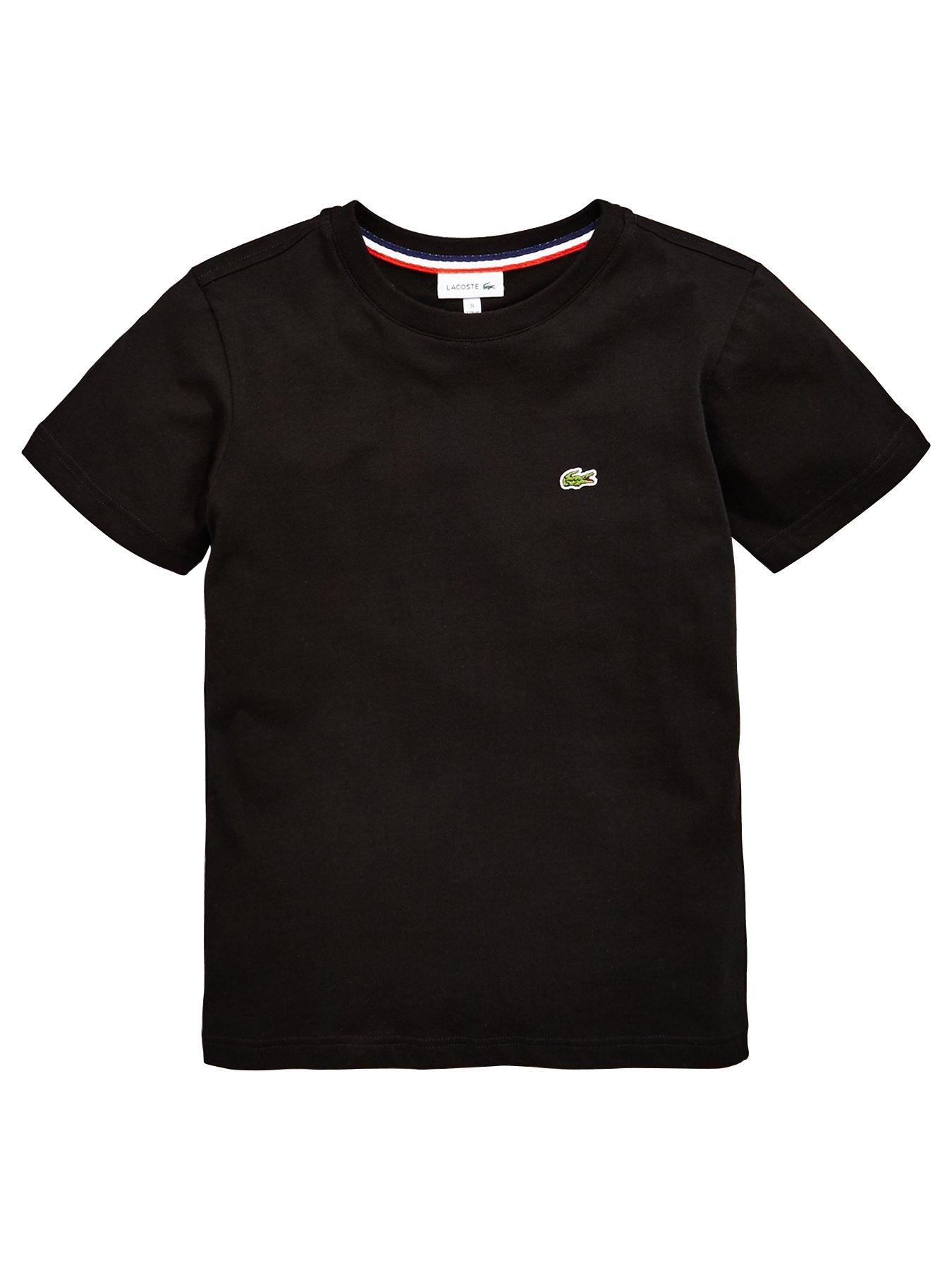 front image of lacoste-short-sleeve-t-shirt
