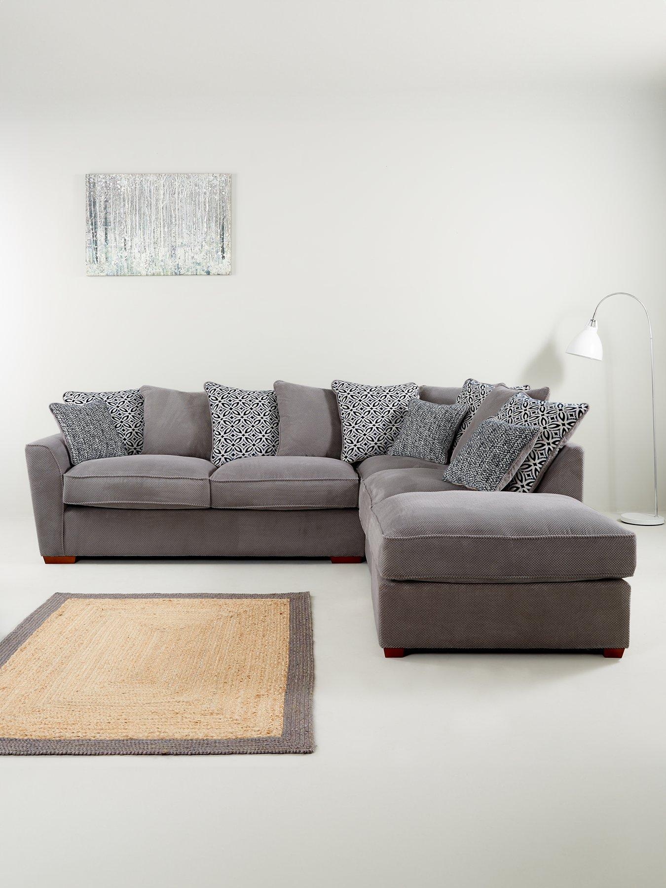 Very Home Bloom Fabric Right-Hand Corner Group Sofa - Made to Order in the UK