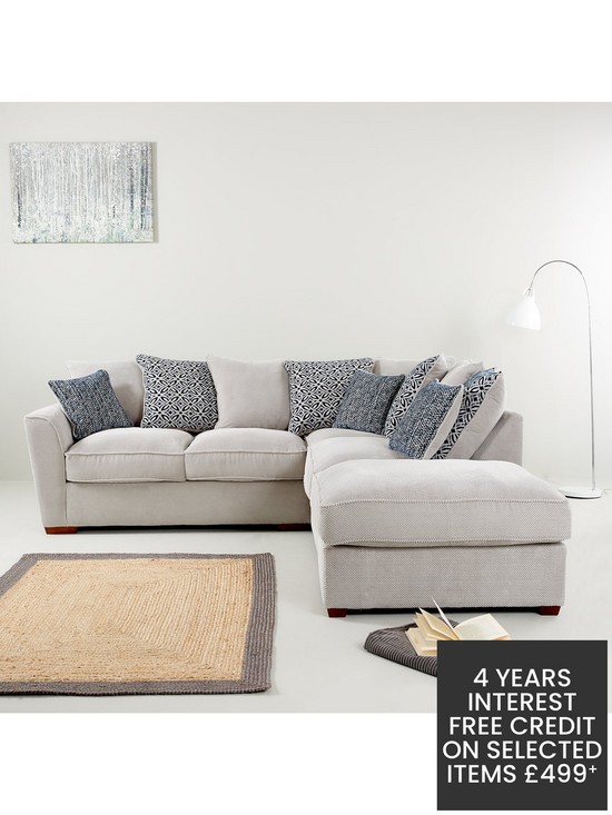 stillFront image of bloom-fabric-right-hand-corner-group-sofa-bed