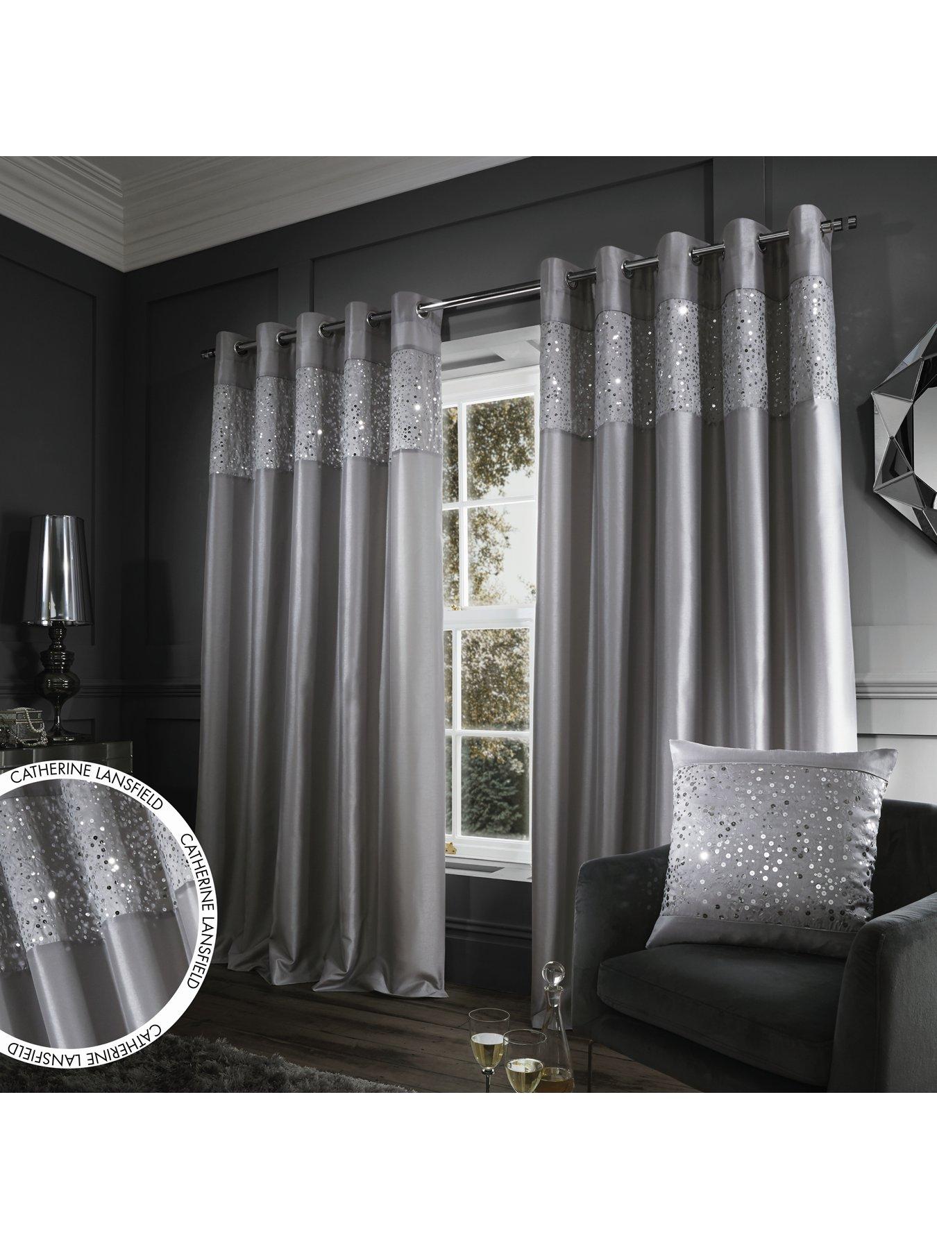 catherine-lansfield-glitzy-sequin-lined-eyelet-curtains