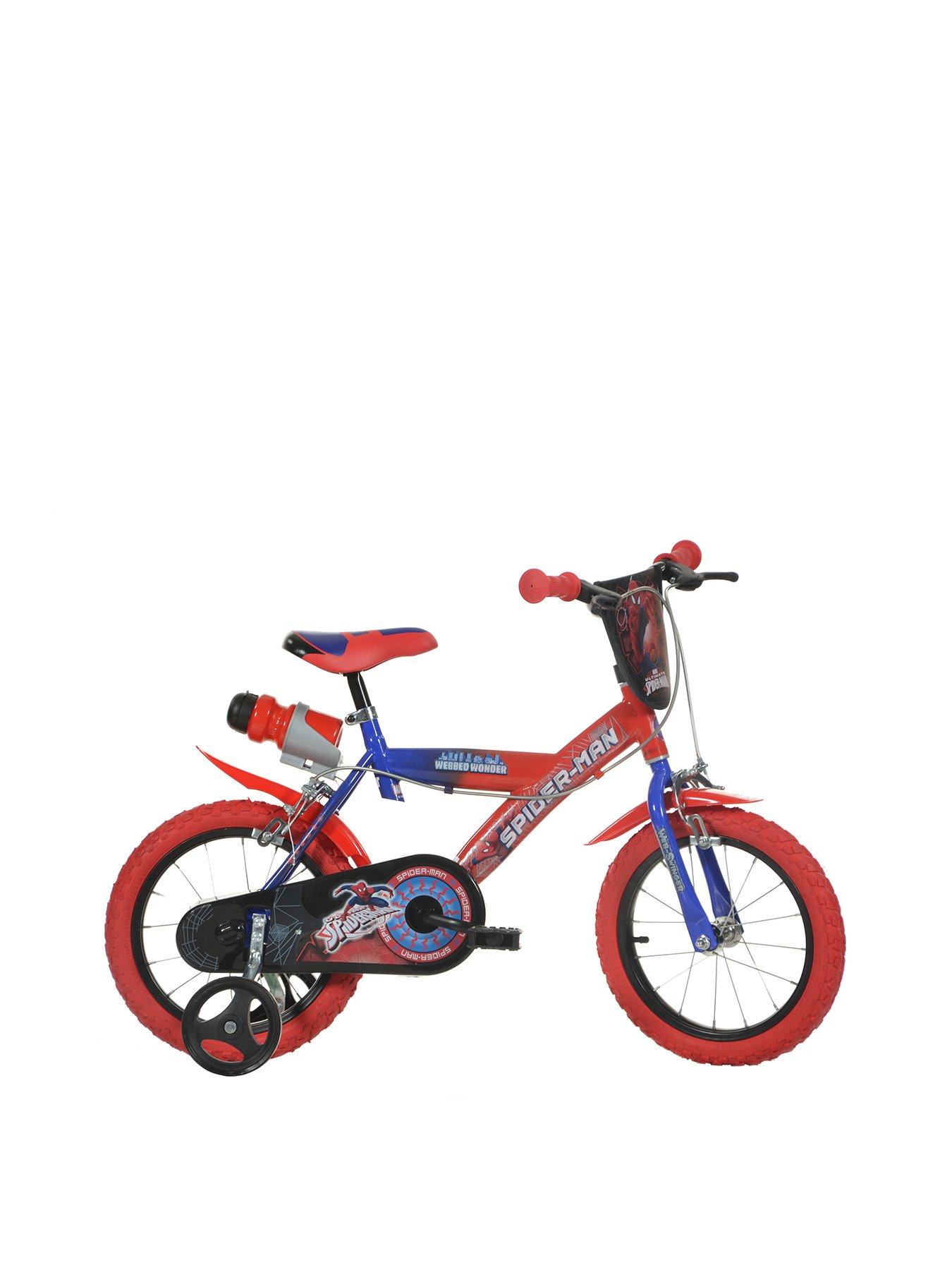 sports direct spiderman bike