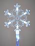  image of snowflake-pathfinder-outdoor-christmas-lights-4-pack