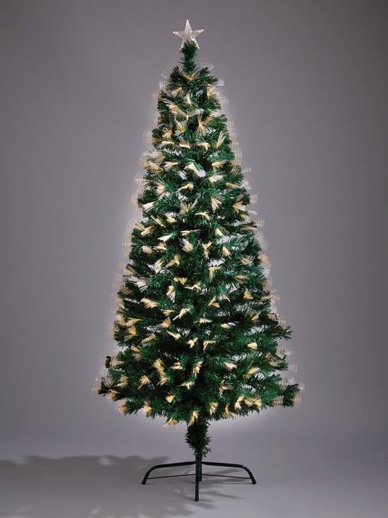 front image of 6ft-multi-function-fibre-optic-tree-warm-white-lights
